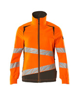 Shell jas Dames 19008 - 1418 - hi-vis oranje/donkerantraciet