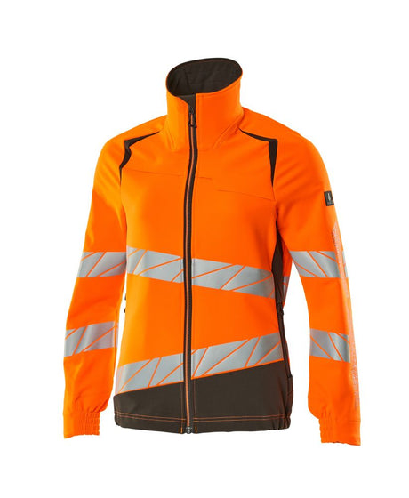 Shell jas Dames 19008 - 1418 - hi-vis oranje/donkerantraciet