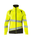 Shell jas Dames 19008 - 1709 - hi-vis geel/zwart