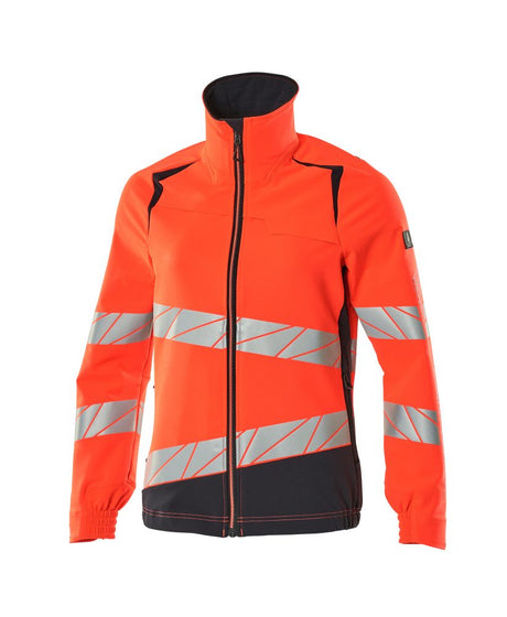 Shell jas Dames 19008 - 22210 - hi-vis rood/donkermarine