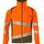 Shell jas 19009 - 1433 - hi-vis oranje/mosgroen