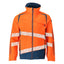 Shell jas 19009 - 1444 - hi-vis oranje/donkerpetrol