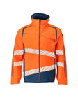 Shell jas 19009 - 1444 - hi-vis oranje/donkerpetrol