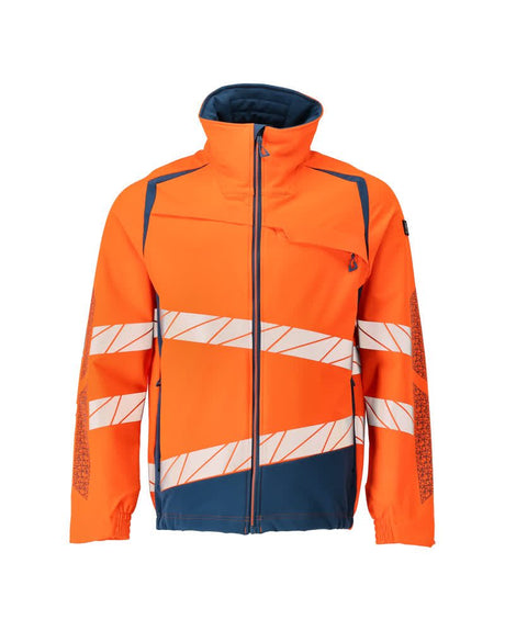 Shell jas 19009 - 1444 - hi-vis oranje/donkerpetrol