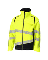 Shell jas 19009 - 17010 - hi-vis geel/donkermarine