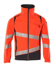 Shell jas 19009 - 22210 - hi-vis rood/donkermarine
