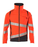 Shell jas 19009 - 22210 - hi-vis rood/donkermarine