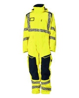 Winteroverall 19019 - 17010 - hi-vis geel/donkermarine