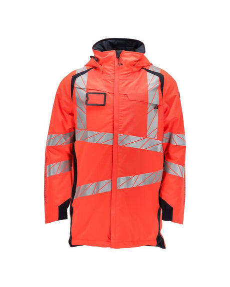 Parka 19030 - 22210 - hi-vis rood/donkermarine