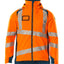 Winterjas 19035 - 1444 - hi-vis oranje/donkerpetrol
