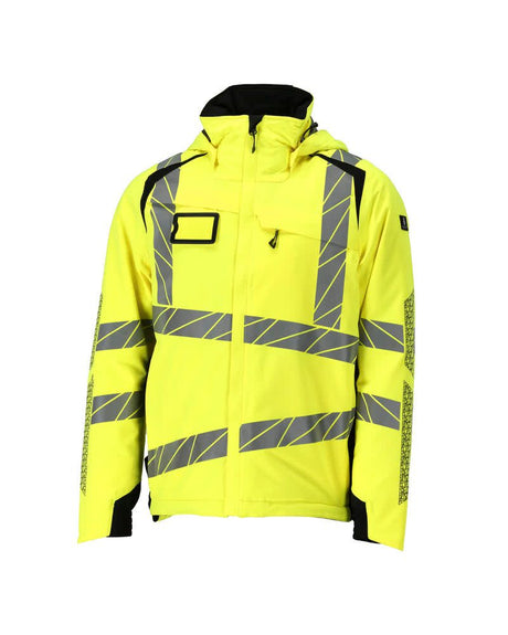 Winterjas 19035 - 1709 - hi-vis geel/zwart