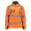 Winterjas Dames 19045 - 1418 - hi-vis oranje/donkerantraciet