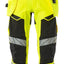 Driekwart broek met spijkerzakken 19049 - 1709 - hi-vis geel/zwart
