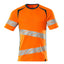 T-shirt 19082 - 1444 - hi-vis oranje/donkerpetrol