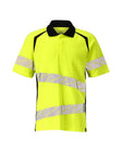 Poloshirt Bicolor Accelerate Safe 19083 - 1709 - hi-vis geel/zwart