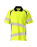 Poloshirt Bicolor Accelerate Safe 19083 - 1709 - hi-vis geel/zwart