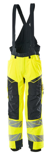 Winterbroek 19090 - 17010 - hi-vis geel/donkermarine