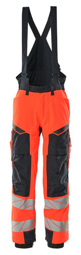 Winterbroek 19090 - 22210 - hi-vis rood/donkermarine