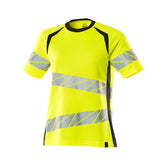 T-shirt Dames 19092 - 17010 - hi-vis geel/donkermarine