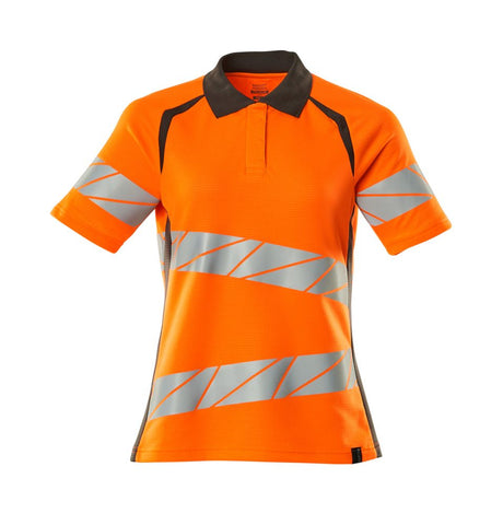 Poloshirt Dames 19093 - 1418 - hi-vis oranje/donkerantraciet