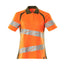 Poloshirt Dames 19093 - 1433 - hi-vis oranje/mosgroen