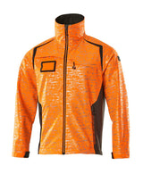 Softshell jas 19202 - 1418 - hi-vis oranje/donkerantraciet