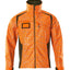 Softshell jas 19202 - 1433 - hi-vis oranje/mosgroen