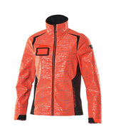 Softshell jas Dames 19212 - 22210 - hi-vis rood/donkermarine