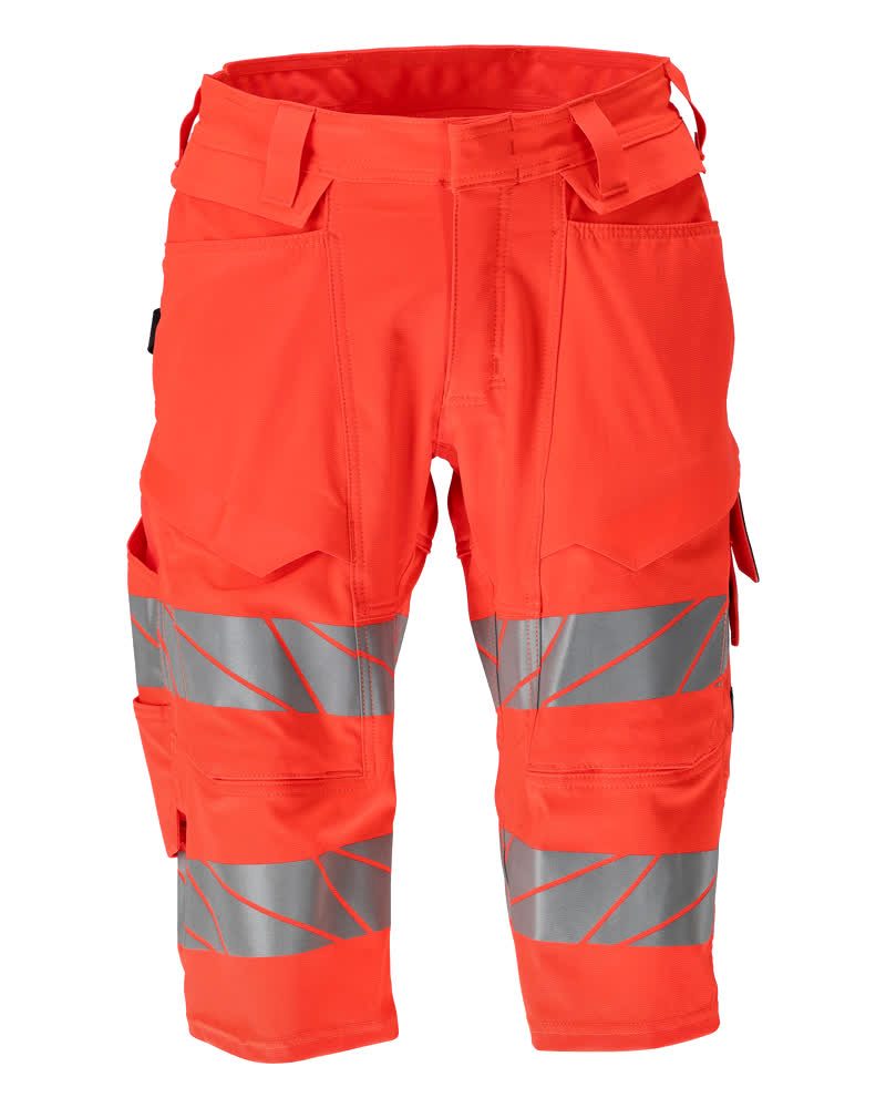 Lange shorts 19249 - 222 - hi-vis rood