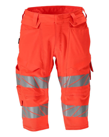 Lange shorts 19249 - 222 - hi-vis rood