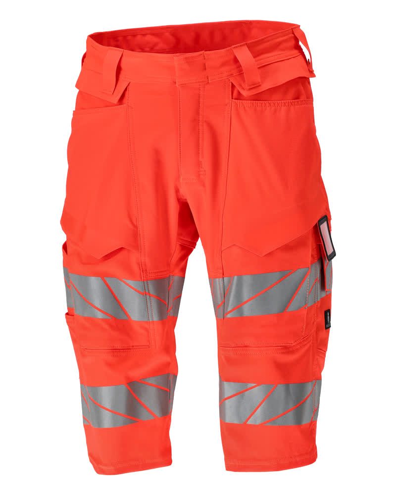 Lange shorts 19249 - 222 - hi-vis rood