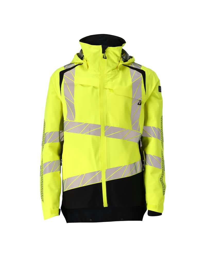 Shell jas 19301 - 1709 - hi-vis geel/zwart