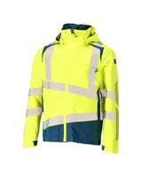 Shell jas 19301 - 1744 - hi-vis geel/donkerpetrol