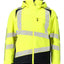 Winterjas Accelerate Safe 19335 - 17010 - hi-vis geel/donkermarine