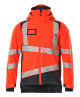Winterjas Accelerate Safe 19335 - 22210 - hi-vis rood/donkermarine