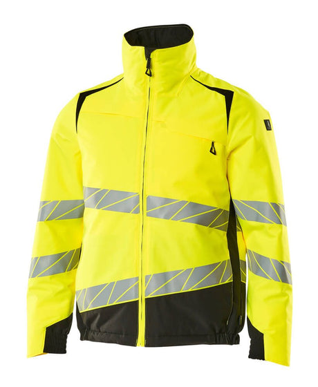 Winterjas 19435 - 1709 - hi-vis geel/zwart