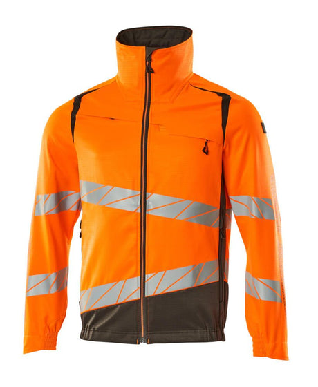 Shell jas 19509 - 1418 - hi-vis oranje/donkerantraciet