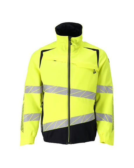 Shell jas 19509 - 17010 - hi-vis geel/donkermarine