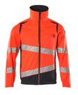 Shell jas 19509 - 22210 - hi-vis rood/donkermarine