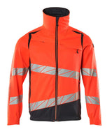 Shell jas 19509 - 22210 - hi-vis rood/donkermarine