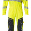 Overall met kniezakken 19519 - 17010 - hi-vis geel/donkermarine