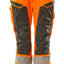 Broek met kniezakken Dames 19578 - 1418 - hi-vis oranje/donkerantraciet