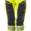 Broek met kniezakken Dames 19578 - 17010 - hi-vis geel/donkermarine
