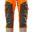 Broek met kniezakken 19579 - 1418 - hi-vis oranje/donkerantraciet
