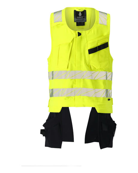 Gereedschapsvest 19589 - 17010 - hi-vis geel/donkermarine