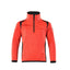 Fleecetrui Kinder 19903 - 22210 - hi-vis rood/donkermarine