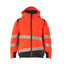 Winterjas Kinder 19935 - 22210 - hi-vis rood/donkermarine