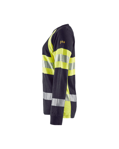T-shirt Lange Mouwen Multinorm High-Visibility Dames 3494