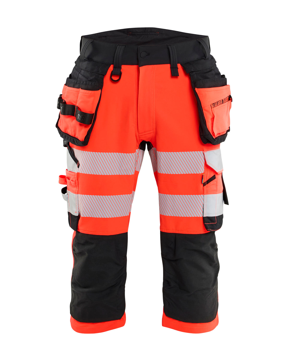 High-Visibility piraatbroek 1123 - High Vis Rood/Zwart