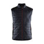 Gevoerde bodywarmer 3863 - Zwart/Rood